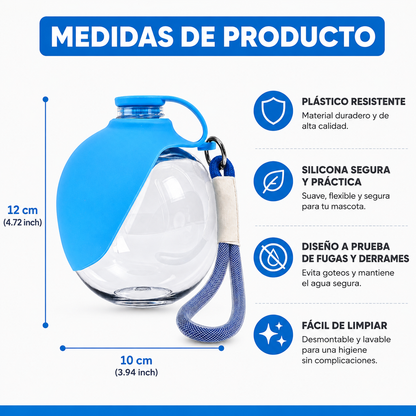 Bebedero Portatil para Perros