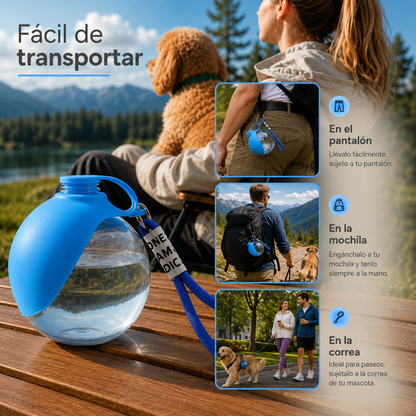 Bebedero Portatil para Perros